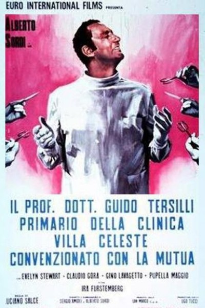 Caratula, cartel, poster o portada de Doctor Tersilli, médico de la clínica Villa Celeste, afiliada a la mutua