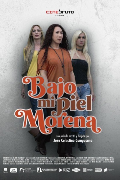 Caratula, cartel, poster o portada de Bajo mi piel morena