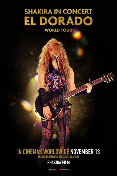 Caratula, cartel, poster o portada de Shakira en concierto: El Dorado World Tour