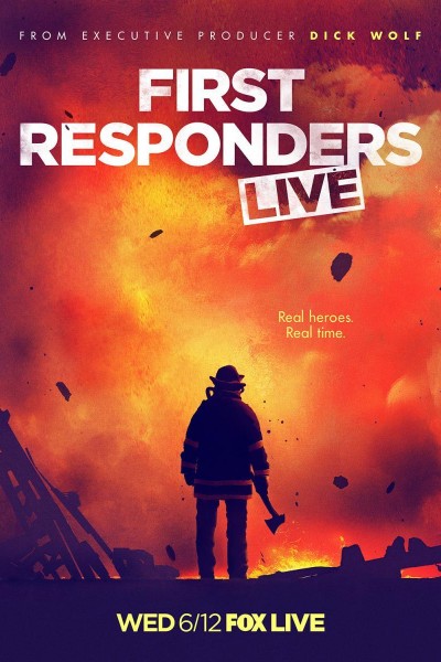 Caratula, cartel, poster o portada de First Responders Live