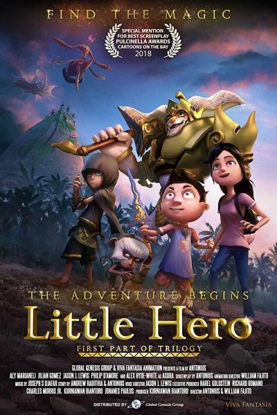 Cubierta de Little Hero y los amuletos mágicos