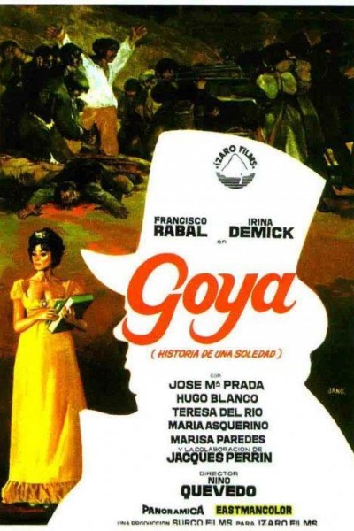 Caratula, cartel, poster o portada de Goya, historia de una soledad