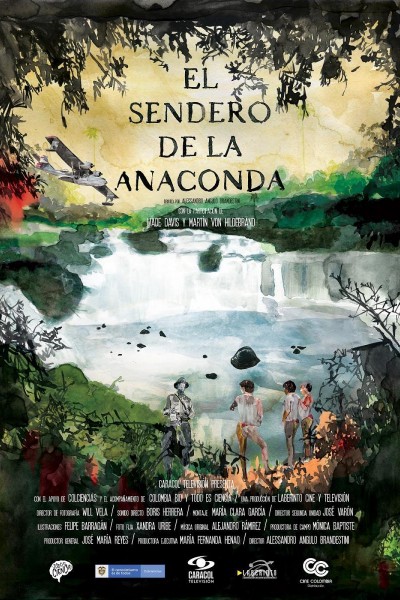 Caratula, cartel, poster o portada de El sendero de la anaconda