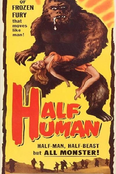 Caratula, cartel, poster o portada de Half Human: The Story of the Abominable Snowman