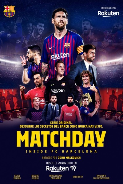 Caratula, cartel, poster o portada de Matchday: Inside FC Barcelona