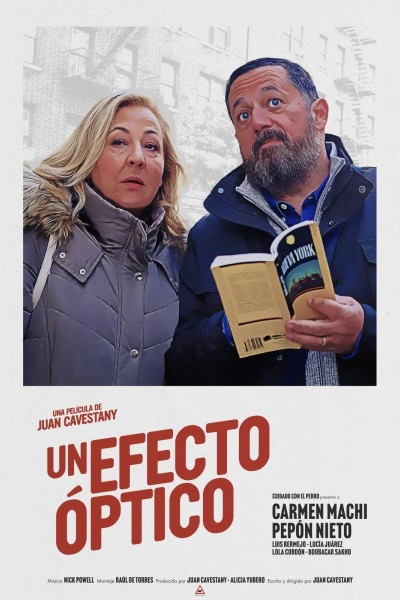 Caratula, cartel, poster o portada de Un efecto óptico