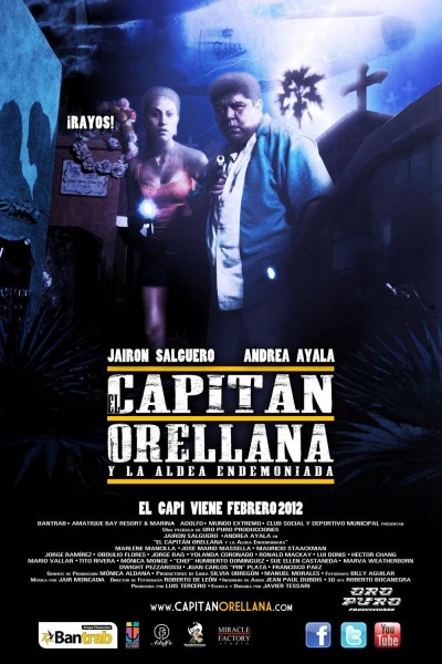 Caratula, cartel, poster o portada de El capitan Orellana y la aldea endemoniada