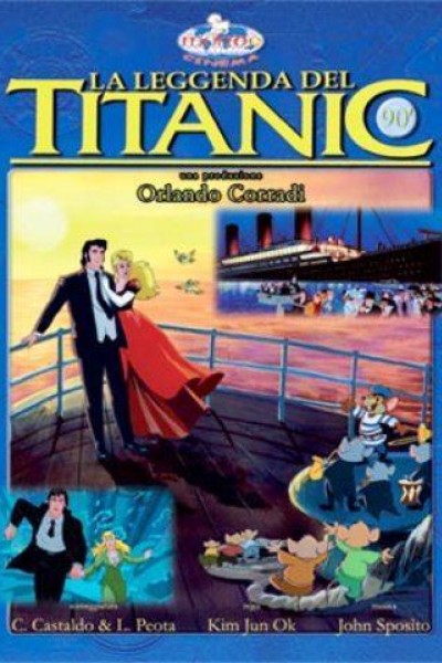 Caratula, cartel, poster o portada de La leyenda del Titanic