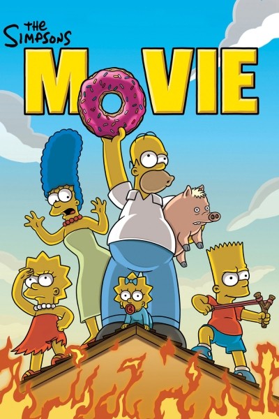 Caratula, cartel, poster o portada de Los Simpson: La película