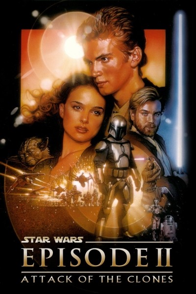 Caratula, cartel, poster o portada de Star Wars. Episodio II: El ataque de los clones
