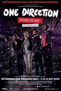 Caratula, cartel, poster o portada de One Direction: Where We Are - La película del concierto