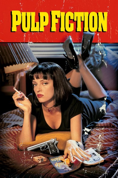 Caratula, cartel, poster o portada de Pulp Fiction