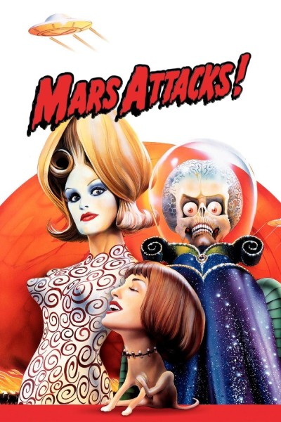 Caratula, cartel, poster o portada de Mars Attacks!