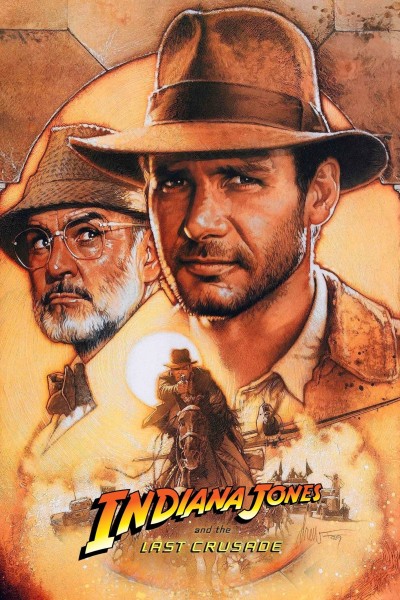 Caratula, cartel, poster o portada de Indiana Jones y la última cruzada