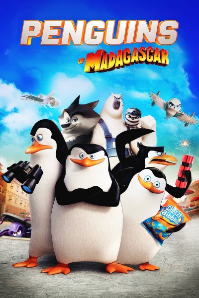 Caratula, cartel, poster o portada de Los pingüinos de Madagascar