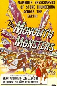 Caratula, cartel, poster o portada de Monstruos de piedra (The Monolith Monsters)