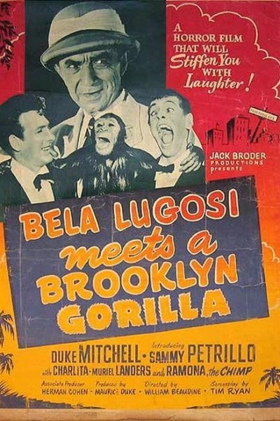 Caratula, cartel, poster o portada de Bela Lugosi Meets a Brooklyn Gorilla