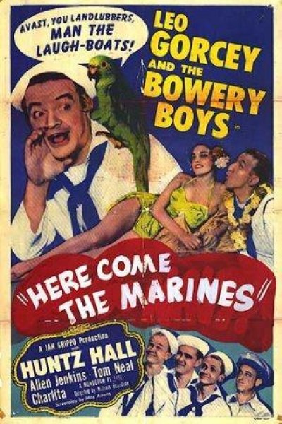 Caratula, cartel, poster o portada de Here Come the Marines