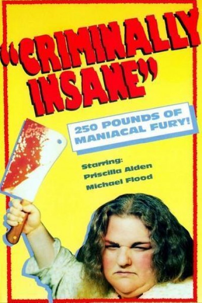 Caratula, cartel, poster o portada de Criminally Insane (AKA Crazy Fat Ethel)