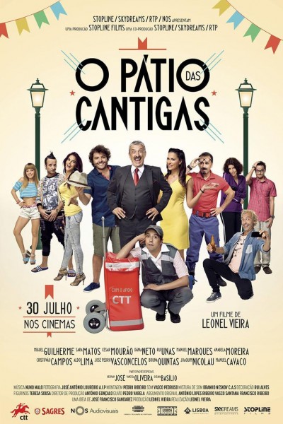 Caratula, cartel, poster o portada de O Pátio das Cantigas