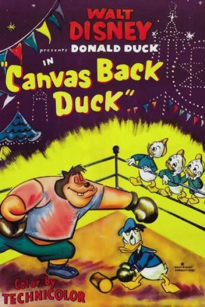 Cubierta de Pato Donald: Canvas Back Duck