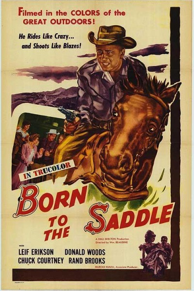 Caratula, cartel, poster o portada de Born to the Saddle