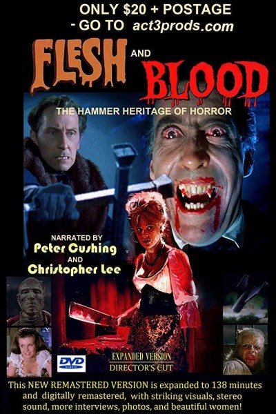 Caratula, cartel, poster o portada de Flesh and Blood: The Hammer Heritage of Horror