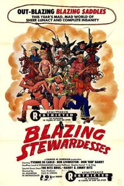 Caratula, cartel, poster o portada de Blazing Stewardesses