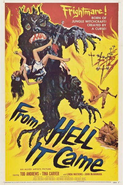 Caratula, cartel, poster o portada de From Hell It Came