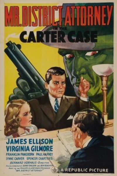 Caratula, cartel, poster o portada de Mr. District Attorney in the Carter Case