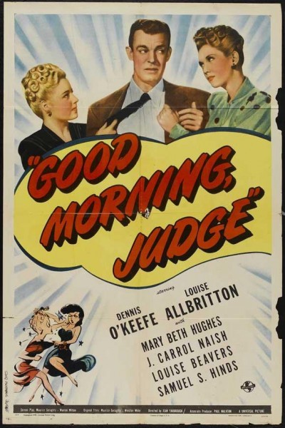 Caratula, cartel, poster o portada de Good Morning, Judge