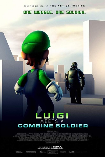 Cubierta de Luigi Meets a Combine Soldier