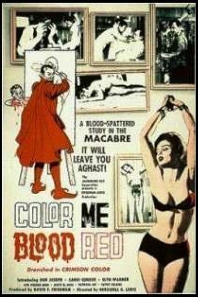 Caratula, cartel, poster o portada de Color Me Blood Red