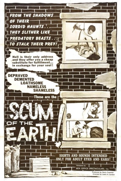 Caratula, cartel, poster o portada de Scum of the Earth!