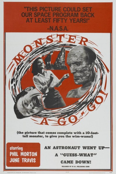 Caratula, cartel, poster o portada de Monster A Go-Go