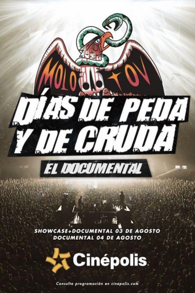 Cubierta de Molotov 20 años: Días de peda y de cruda