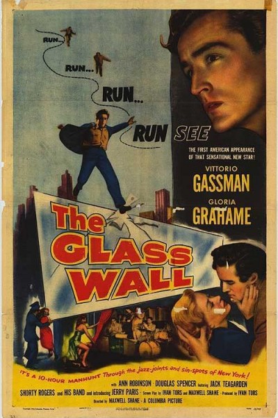 Caratula, cartel, poster o portada de The Glass Wall