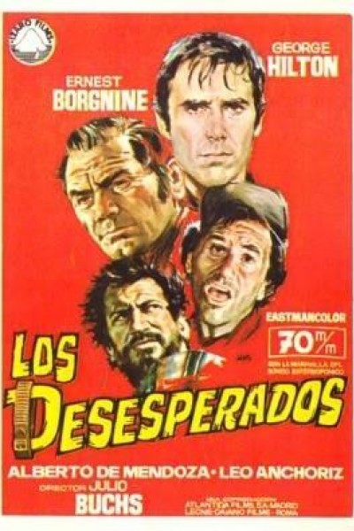 Caratula, cartel, poster o portada de Los desesperados