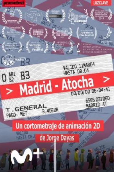 Caratula, cartel, poster o portada de Madrid-Atocha
