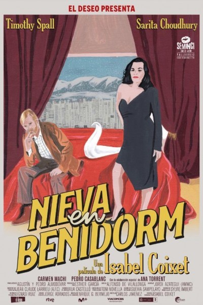 Caratula, cartel, poster o portada de Nieva en Benidorm