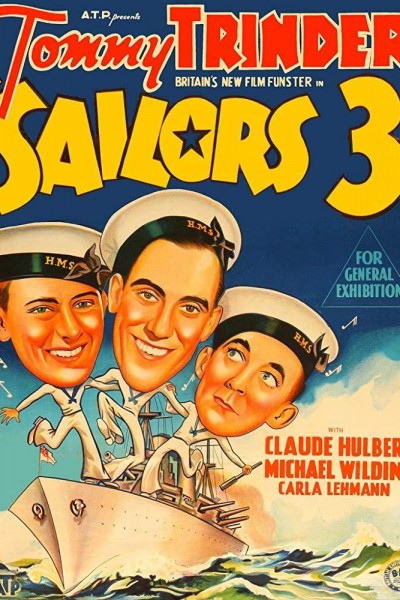 Caratula, cartel, poster o portada de Sailors Three