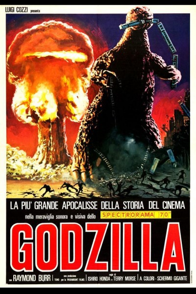 Caratula, cartel, poster o portada de Godzilla
