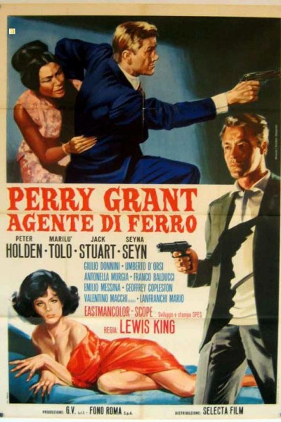 Caratula, cartel, poster o portada de Perry Grant, agente di ferro