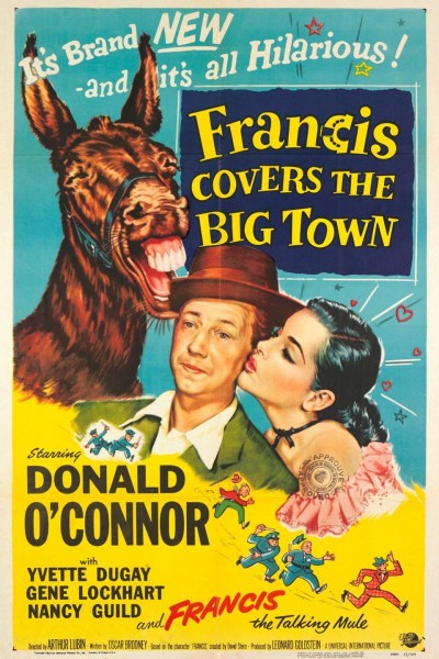 Caratula, cartel, poster o portada de Francis Covers the Big Town