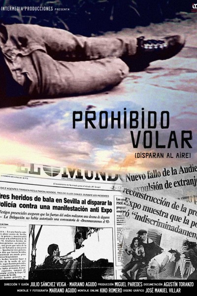 Cubierta de Prohibido volar (disparan al aire)