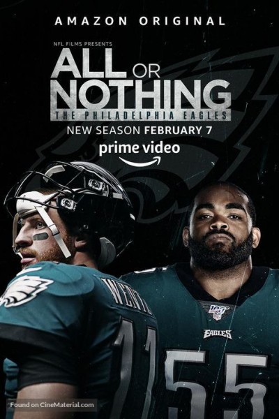 Cubierta de All or Nothing: The Philadelphia Eagles