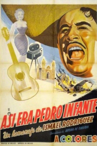 Caratula, cartel, poster o portada de Así era Pedro Infante