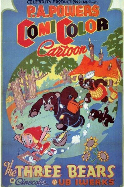 Caratula, cartel, poster o portada de Ricitos de Oro y los tres osos