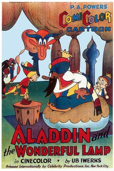 Caratula, cartel, poster o portada de Aladdin y la lámpara maravillosa