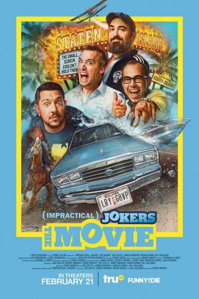 Caratula, cartel, poster o portada de Agárralos como puedas: la película (Impractical Jokers)